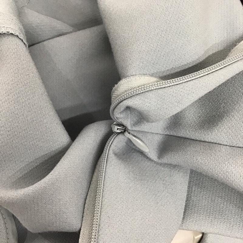 ザラベーシック ZARA BASIC パンツ スラックス スラックスパンツ ワイドパンツ カジュアルパンツ M 無地 水色 / ライトブルー /  レディース USED 古着 中古 10122537