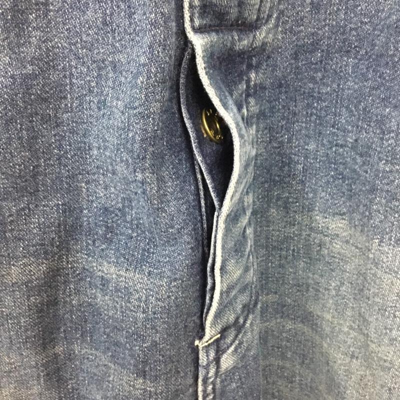 リー Lee サロペット・オーバーオール サロペット、オーバーオール デニムオーバーオール ワークパンツ オールインワン つなぎ 無地 インディゴ / インディゴ /  メンズ USED 古着 中古 10113374