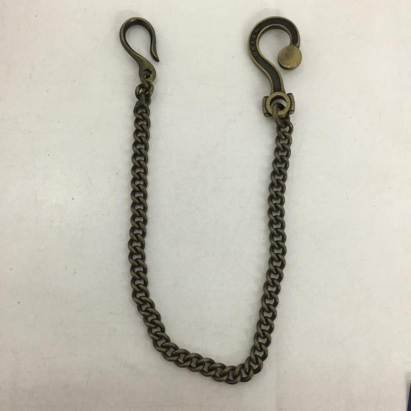ウィアード WEIRDO ファッション小物 ファッション小物 ウォレットチェーン 箱有 ロゴ、文字 金 / ゴールド /  メンズ USED 古着 中古 10143979