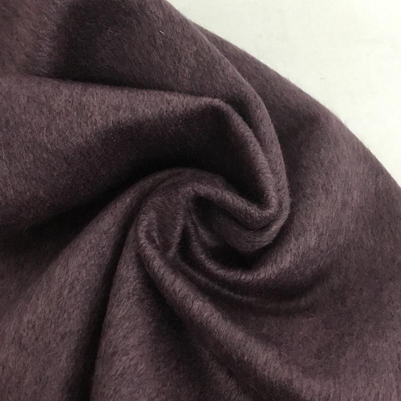 ピアチェンツァ PIACENZA マフラー マフラー シルク カシミヤ フリンジ ロゴ、文字 紫 / パープル / X ベージュ / ベージュ /  メンズ USED 古着 中古 10143279