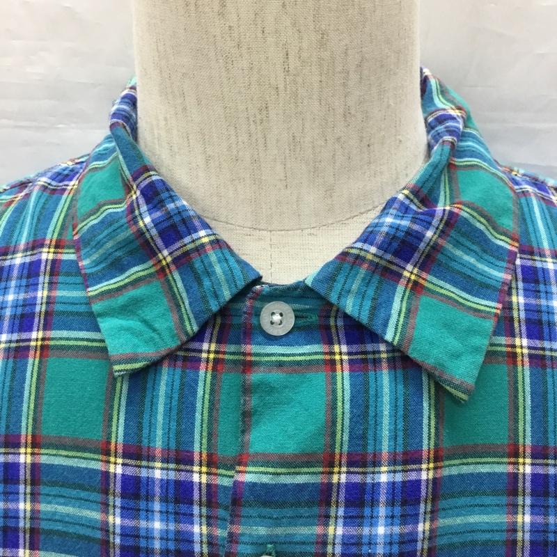 エクストララージ XLARGE シャツ、ブラウス 半袖 半袖シャツ カラーシャツ 半袖カットソー チェックシャツ L チェック マルチカラー / マルチカラー /  メンズ USED 古着 中古 10120309