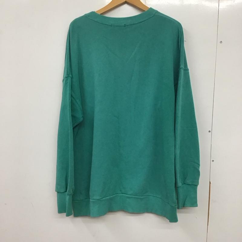 ジーナシス JEANASIS トレーナー 長袖 JS063917CF カレッジロゴスウェット FREE プリント マルチカラー / マルチカラー /  レディース USED 古着 中古 10137256