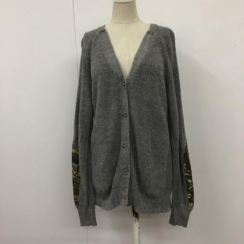 ヒステリックグラマー HYSTERIC GLAMOUR カーディガン 長袖 FREE 無地 灰 / グレー /  レディース USED 古着 中古 10117240
