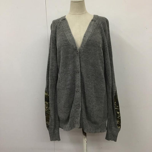 ヒステリックグラマー HYSTERIC GLAMOUR カーディガン 長袖 FREE 無地 灰 / グレー /  レディース USED 古着 中古 10117240