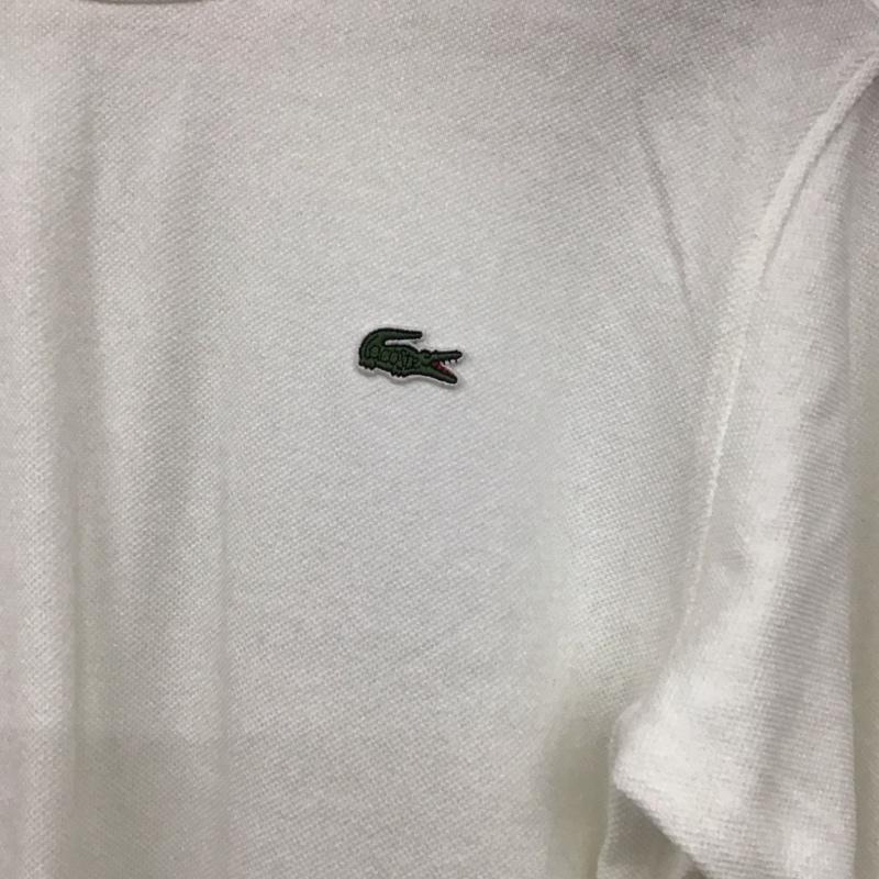 ラコステ LACOSTE カットソー 長袖 36 無地 白 / ホワイト /  レディース USED 古着 中古 10130965
