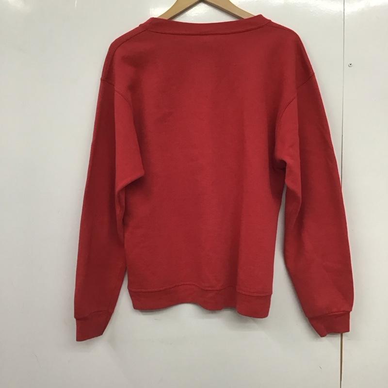 古着 USED トレーナー 長袖 長袖トレーナー スウェット クルーネック プルオーバー planethollywood usa製 M プリント 赤 / レッド /  メンズ USED 古着 中古 10149148