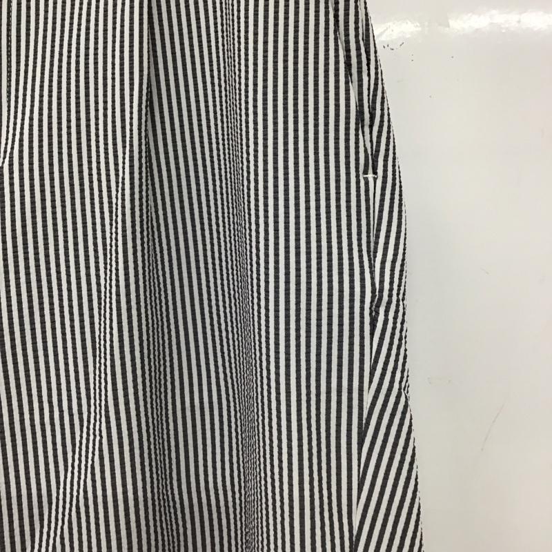 ビューティアンドユースユナイテッドアローズ BEAUTY&YOUTH UNITED ARROWS パンツ スラックス 1214-199-7380 ドライシアサッカーイージーテーパードパンツ S ストライプ 白 / ホワイト / X 灰 / グレー /  メンズ USED 古着 中古 10147080