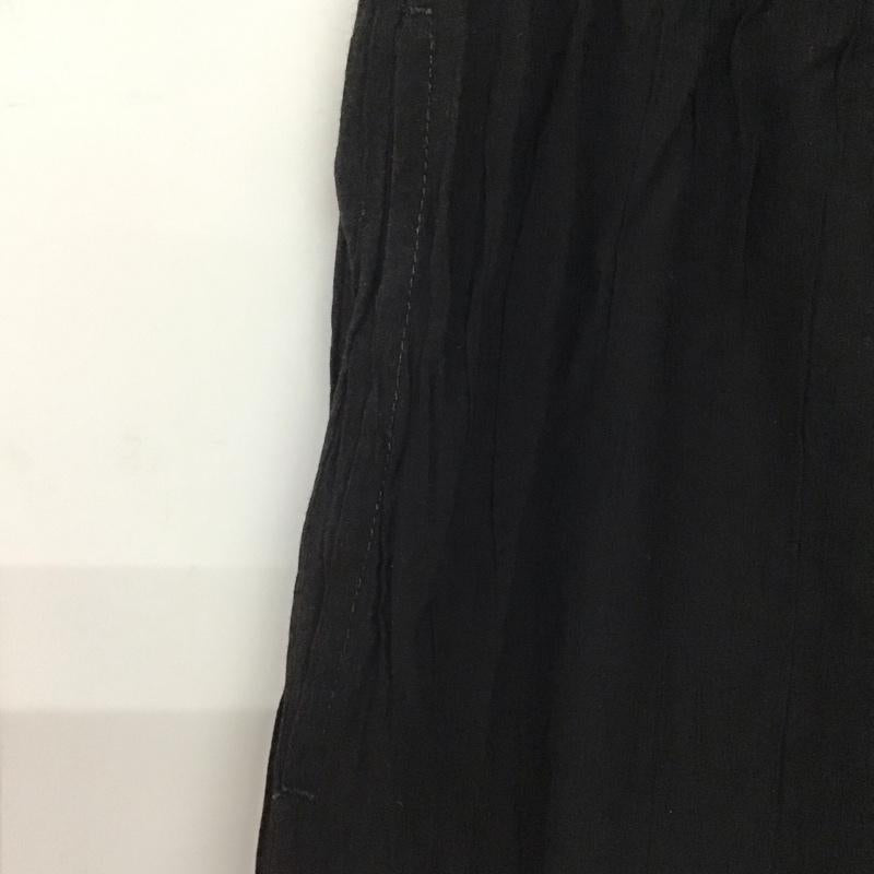 ザラ ZARA パンツ ワークパンツ、ペインターパンツ ワイドパンツ カジュアルパンツ ワークパンツ M 無地 黒 / ブラック /  レディース USED 古着 中古 10142667