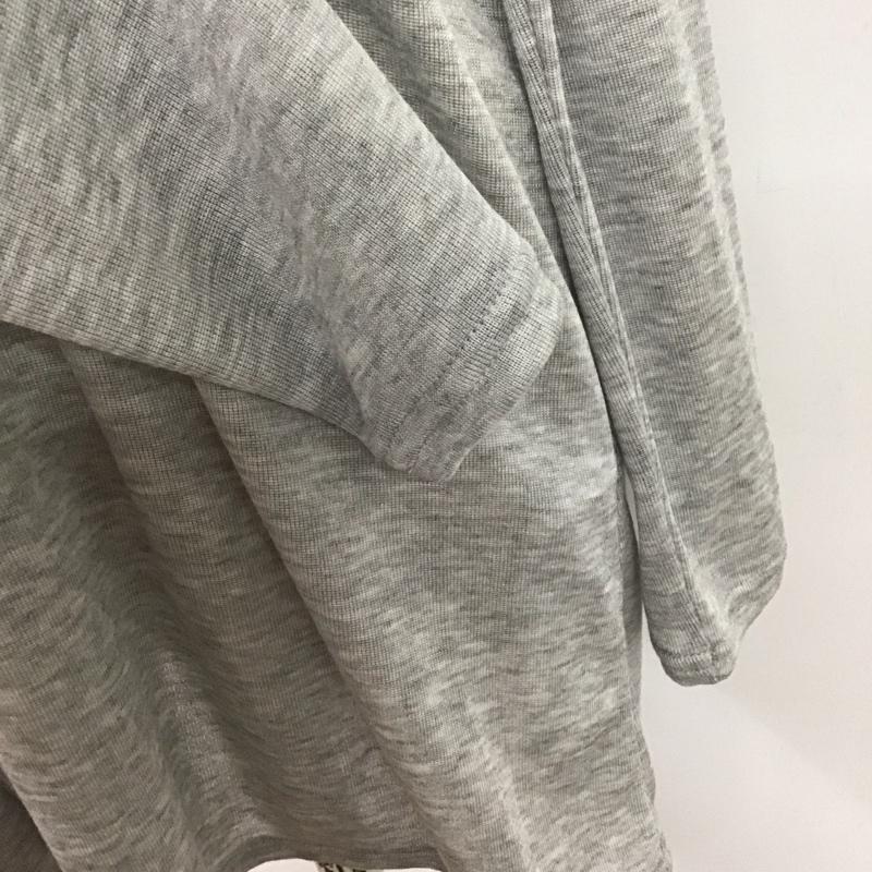 ニジュウサンク 23区 カーディガン 長袖 40 無地 灰 / グレー /  レディース USED 古着 中古 10121168