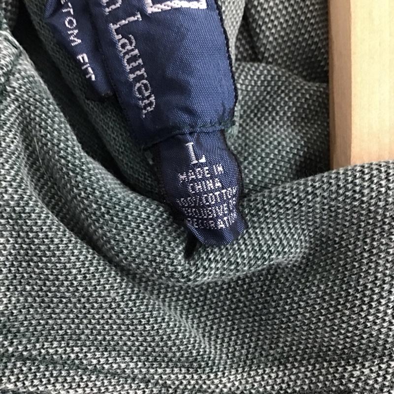 ポロバイラルフローレン Polo by RALPH LAUREN ポロシャツ 半袖 半袖ポロシャツ カラーシャツ 半袖カットソー L ロゴ、文字 マルチカラー / マルチカラー /  メンズ USED 古着 中古 10146070