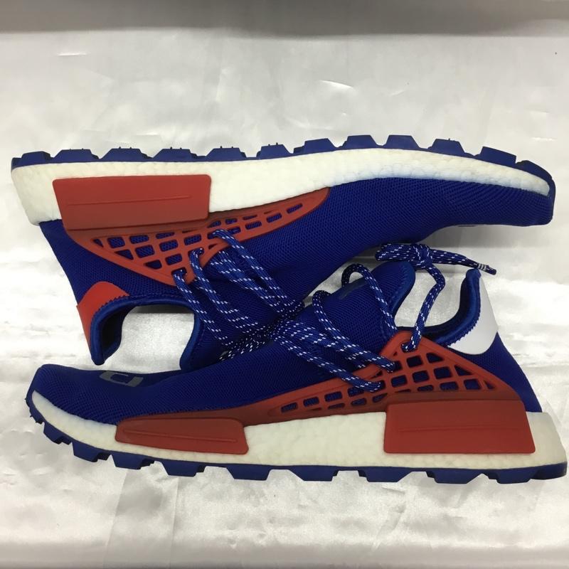 アディダス adidas スニーカー スニーカー EF2682 PW HU NMD NERD 29.5cm 箱有 29.5cm ロゴ、文字 青 / ブルー / X 白 / ホワイト / X 赤 / レッド /  メンズ USED 古着 中古 10110515