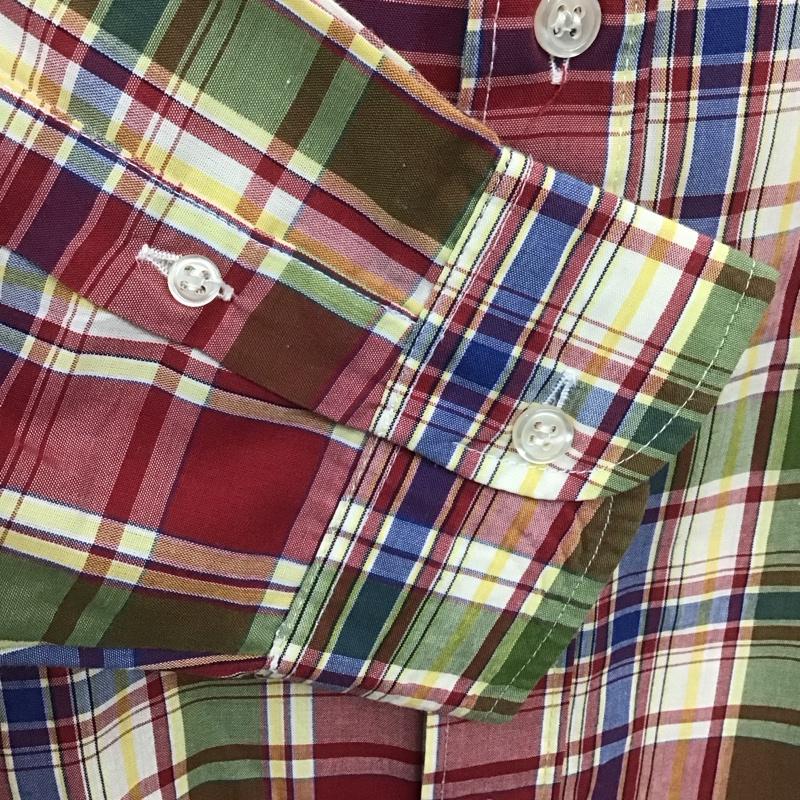 ポロバイラルフローレン Polo by RALPH LAUREN シャツ、ブラウス 長袖 長袖シャツ カジュアルシャツ カラーシャツ ボタンダウンシャツ チェックシャツ チェック マルチカラー / マルチカラー /  メンズ USED 古着 中古 10107241