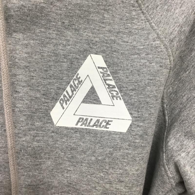 パレス PALACE パーカー 長袖 長袖 M プリント 灰 / グレー /  メンズ USED 古着 中古 10148203