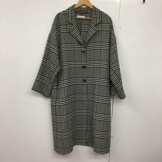 アズール AZUL コート コート一般 250das30-062i ロングコート アウター チェスターコート M チェック マルチカラー / マルチカラー /  レディース USED 古着 中古 10143715