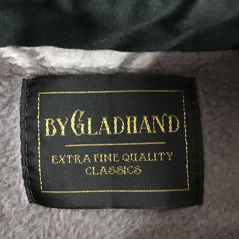 グラッドハンド GLAD HAND シャツ、ブラウス 長袖 長袖シャツ 総柄シャツ カラーシャツ ポケットシャツ フリースシャツ L プリント 白 / ホワイト / X 黒 / ブラック /  メンズ USED 古着 中古 10127761