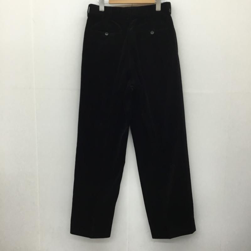ポールスミス Paul Smith パンツ スラックス コーデュロイ　PS-1877　90s　2タックスラックス 29インチ 無地 黒 / ブラック /  メンズ USED 古着 中古 10142019
