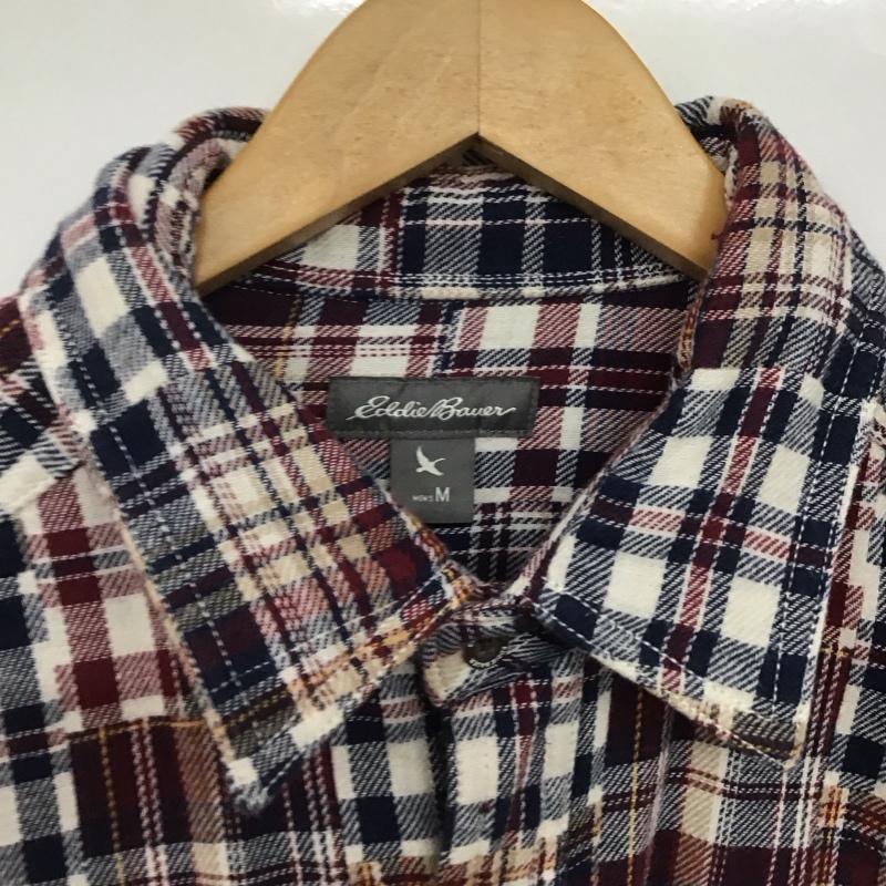 エディーバウアー Eddie Bauer シャツ、ブラウス 長袖 M チェック マルチカラー / マルチカラー /  メンズ USED 古着 中古 10141182