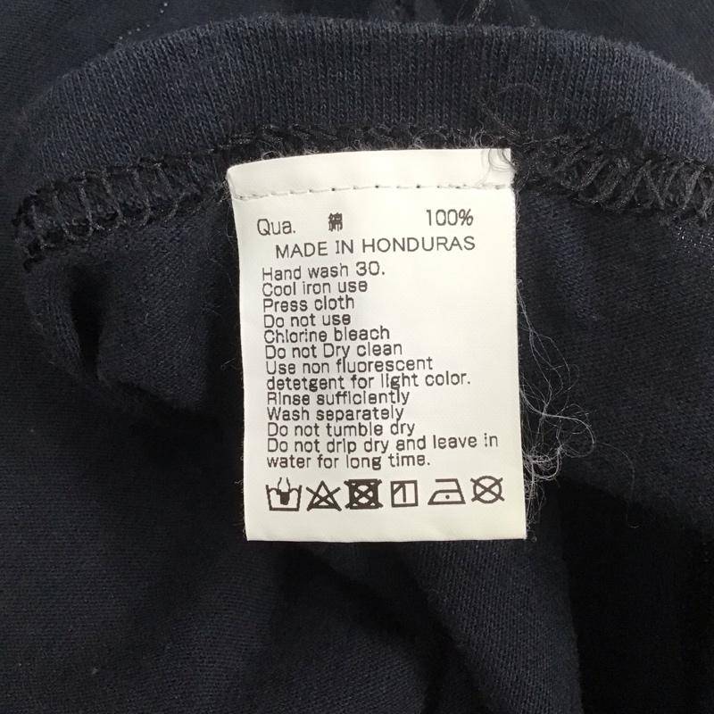 エフアールツー FR2 Tシャツ 半袖 WINDANDSEA 半袖Tシャツ プリントTシャツ 半袖カットソー L プリント 紺 / ネイビー /  メンズ USED 古着 中古 10113569