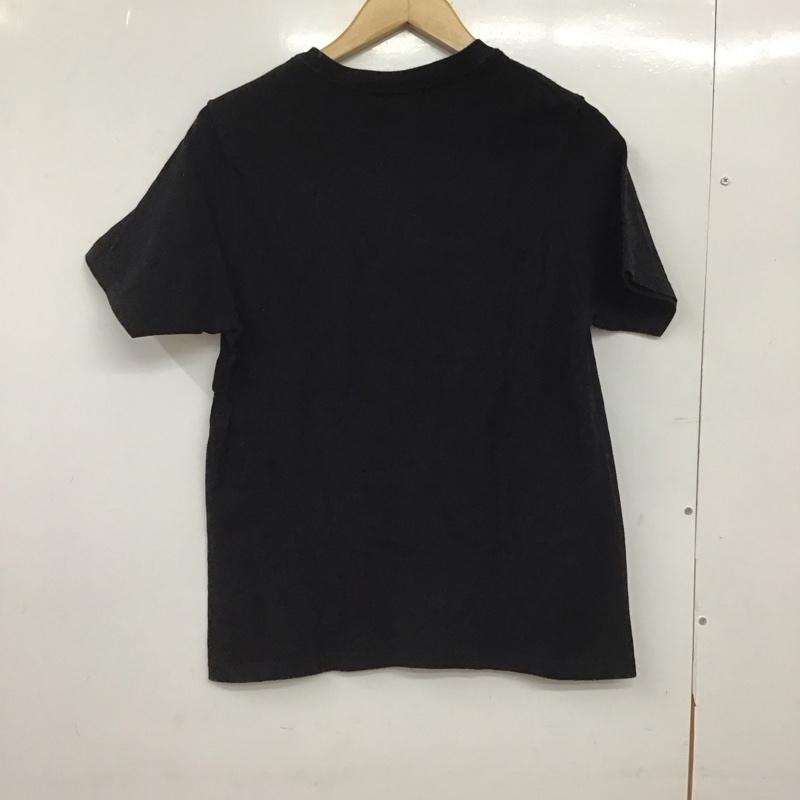 ステューシー STUSSY Tシャツ 半袖 半袖カットソー プリントTシャツ クルーネックカットソー S ロゴ、文字 黒 / ブラック /  メンズ USED 古着 中古 10150589