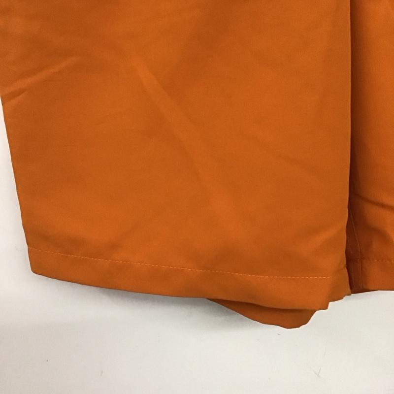 アベイシングエイプ A BATHING APE パンツ ショートパンツ ハーフパンツ ショートパンツ カジュアルパンツ L ロゴ、文字 橙 / オレンジ /  メンズ USED 古着 中古 10142630