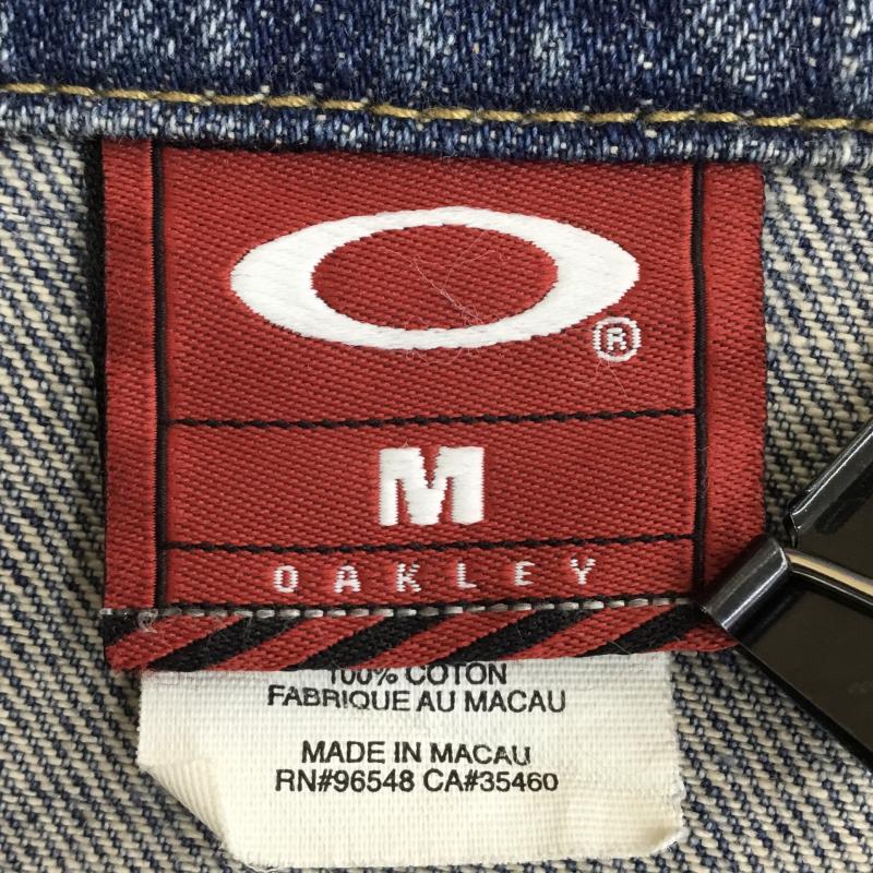 オークリー OAKLEY ジャケット、上着 ジャケット、ブレザー デニムジャケット M 無地 青 / ブルー /  メンズ USED 古着 中古 10137531