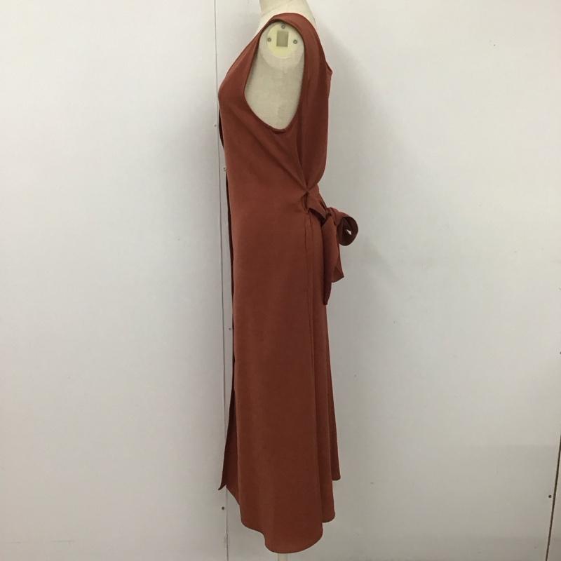 ムルーア MURUA ワンピース ロングスカート 011930300401-01 ロングジレワンピース FREE 無地 桃 / ピンク /  レディース USED 古着 中古 10113077