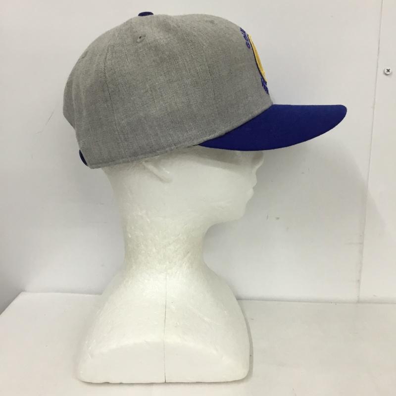 ニューエラ NEW ERA 帽子 キャップ GOLDEN STATE WARRIORS ロゴ、文字 青 / ブルー / X 灰 / グレー /  メンズ USED 古着 中古 10125218