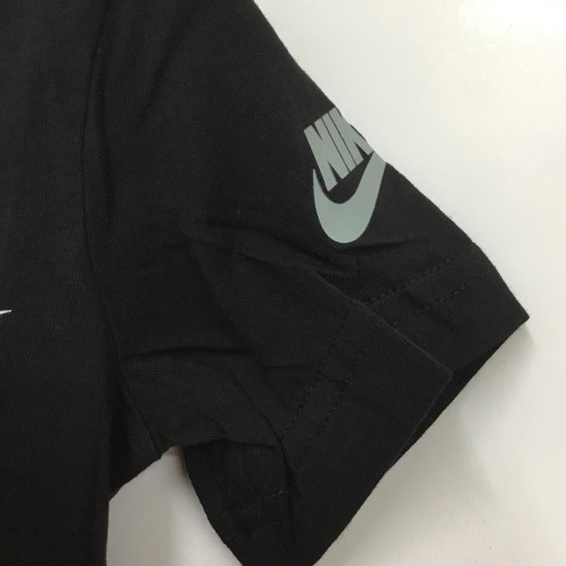 ナイキ NIKE Tシャツ 半袖 86E765-023 116-122cm 6-7YRS タグ付き L ロゴ、文字 黒 / ブラック /  ボーイズ USED 古着 中古 10133019