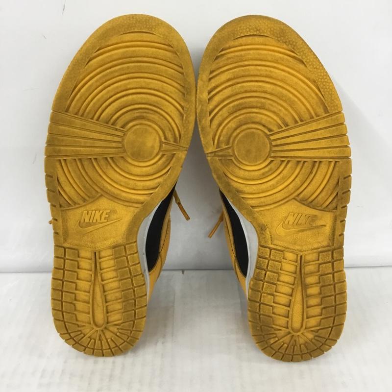 ナイキ NIKE スニーカー スニーカー DD1391 004 DUNK LOW RETRO 26.5cm 箱有 26.5cm ロゴ、文字 黒 / ブラック / X 黄 / イエロー /  メンズ USED 古着 中古 10109898