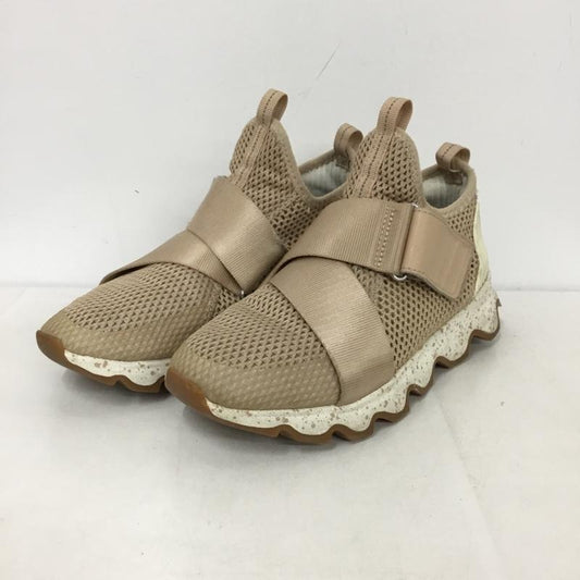 ソレル SOREL スニーカー スニーカー NL3231-257 キネティックスニークスニーカー 23cm 23.0cm ロゴ、文字 ベージュ / ベージュ /  レディース USED 古着 中古 10145151