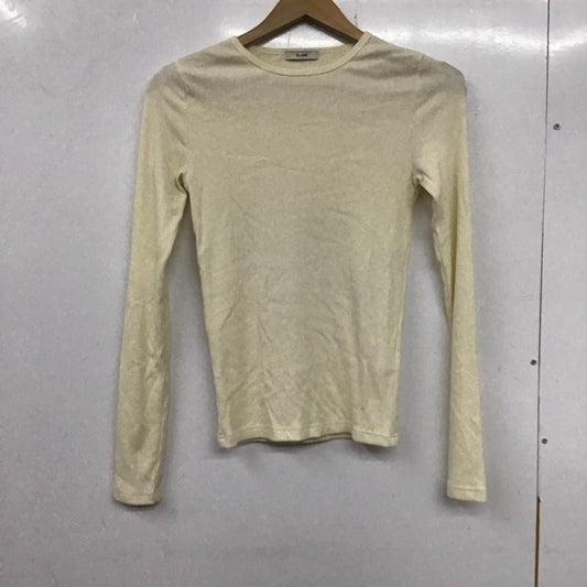 クラネ CLANE カットソー 長袖 13105-1102 長袖カットソー 1 無地 アイボリー / アイボリー /  レディース USED 古着 中古 10137294