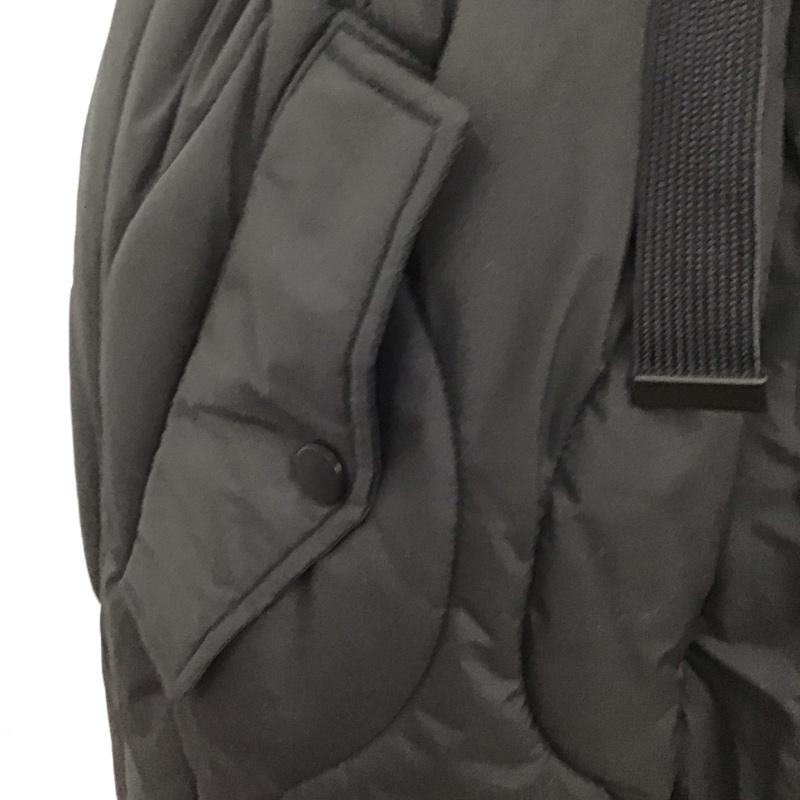 ザラ ZARA ベスト ベスト ジップアップベスト ダウンベスト ノースリーブカットソー ロングベスト XS 無地 黒 / ブラック /  レディース USED 古着 中古 10121668