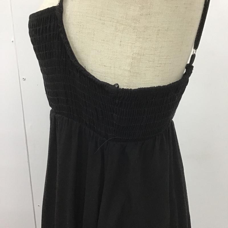ザラ ZARA ワンピース ロングスカート M 無地 黒 / ブラック /  レディース USED 古着 中古 10106128