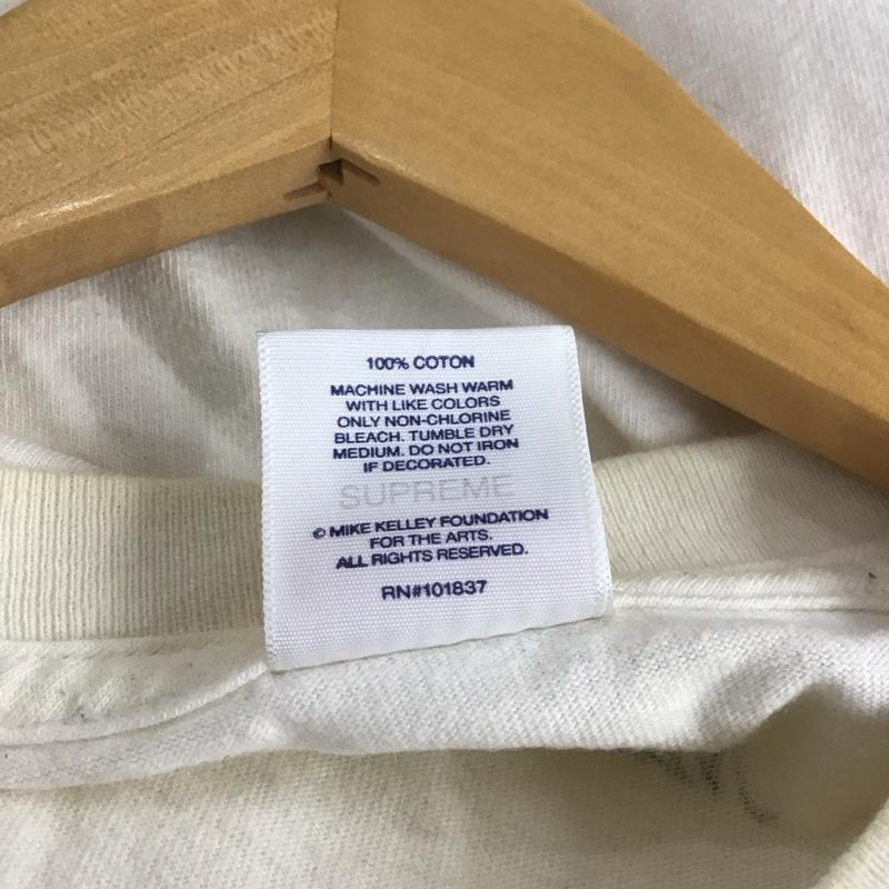 シュプリーム Supreme Tシャツ 半袖 Hiding from indians Tee Mike Kelley 18AW 18FW M プリント 白 / ホワイト /  メンズ USED 古着 中古 10144027