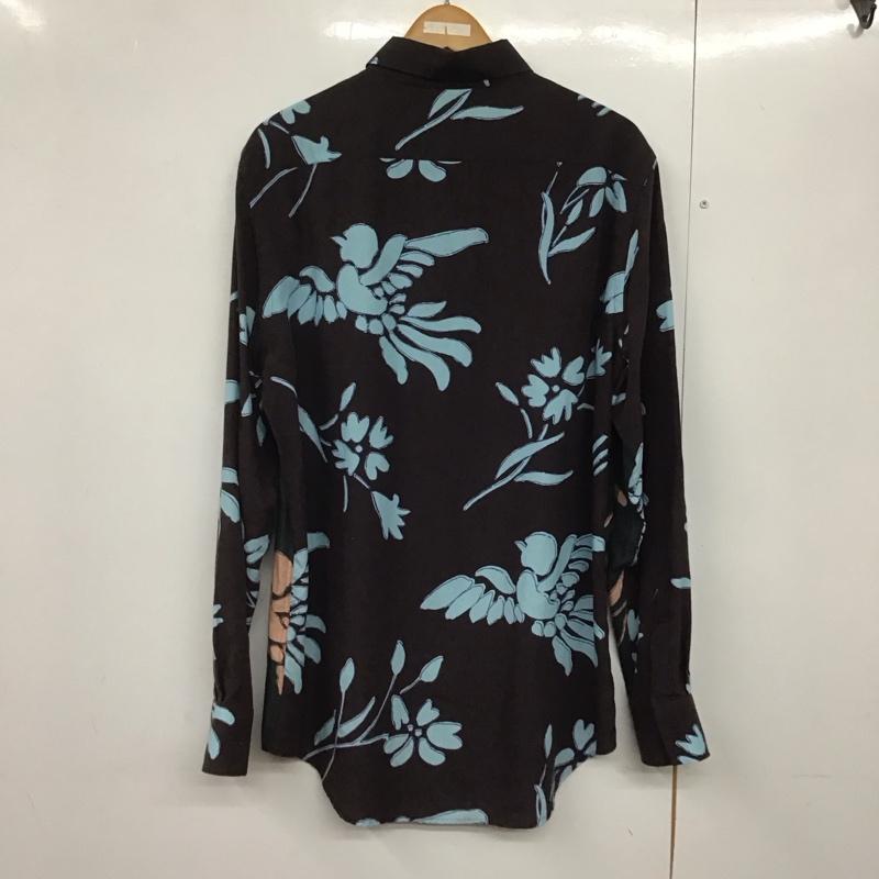 ポールスミス Paul Smith シャツ、ブラウス 長袖 長袖シャツ 総柄プリントシャツ L プリント マルチカラー / マルチカラー /  メンズ USED 古着 中古 10142111