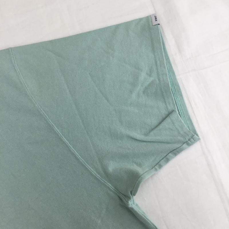 ダブルタップス W)TAPS Tシャツ 半袖 MIN-NANO ミンナノ 19ss 別注 ロゴ、文字 薄緑 / ライトグリーン /  メンズ USED 古着 中古 10095988