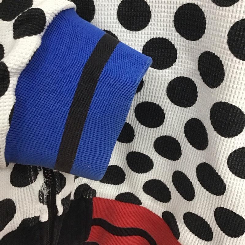 ステューシー STUSSY パーカー 長袖 ジップアップパーカー リバーシブル XL ロゴ、文字 X ドット 黒 / ブラック / X 白 / ホワイト /  メンズ USED 古着 中古 10144856
