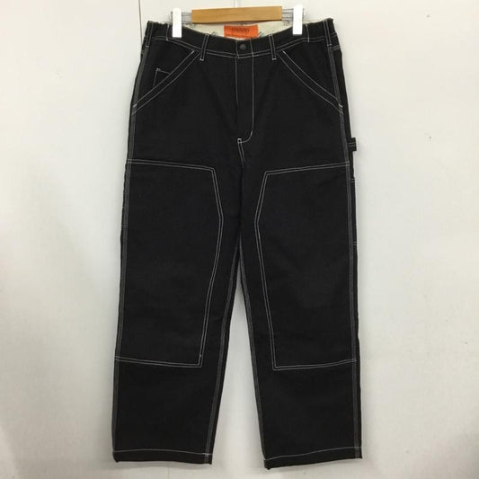 ユニバーサルオーバーオール UNIVERSAL OVERALL パンツ ワークパンツ、ペインターパンツ L 無地 黒 / ブラック /  メンズ USED 古着 中古 10109969