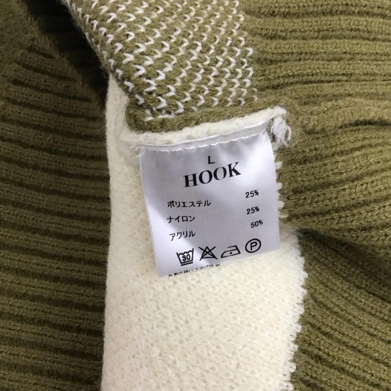 フック HOOK ベスト ベスト ニットベスト ノースリーブカットソー プルオーバー ロゴ、文字 マルチカラー / マルチカラー /  レディース USED 古着 中古 10135440