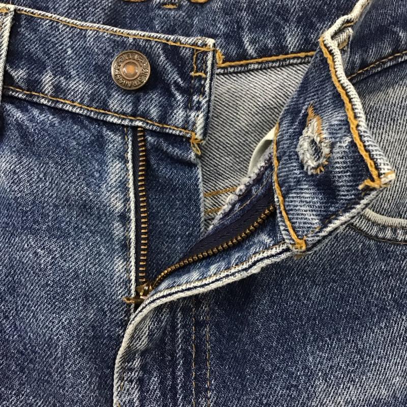 リーバイストラウスアンドコー Levi Strauss & co. パンツ デニム、ジーンズ 90S USA 517 デニムパンツ ストレートパンツ カジュアルパンツ 30インチ 無地 インディゴ / インディゴ /  メンズ USED 古着 中古 10110382