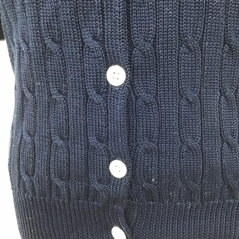 ラルフローレン RALPHLAUREN カーディガン 半袖 M レディース USED 古着 中古 10121716