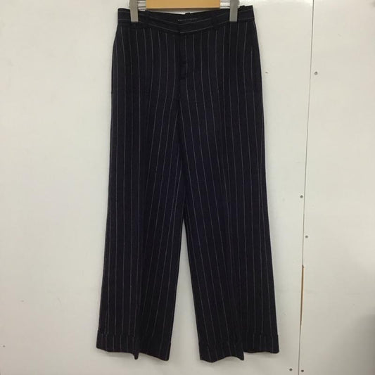 ラルフローレン RALPHLAUREN パンツ スラックス ストライプ 紺 / ネイビー /  レディース USED 古着 中古 10140295