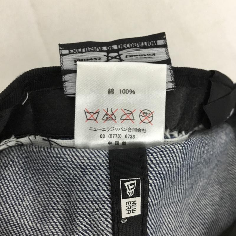 ハイク HYKE 帽子 キャップ NEW ERA デニムキャップ ワンポイント 青 / ブルー /  メンズ USED 古着 中古 10145787
