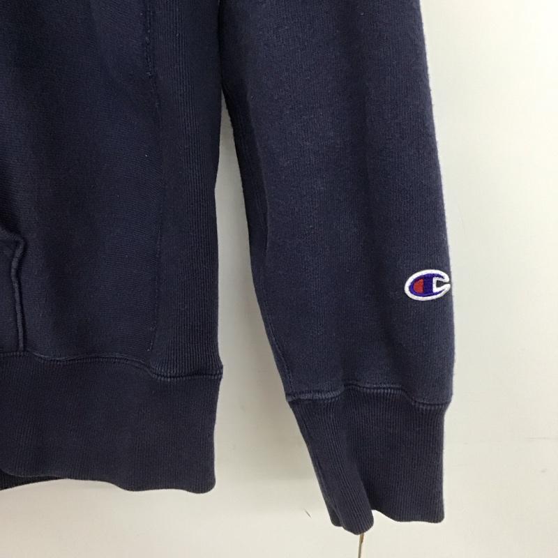 アンディフィーテッド UNDEFEATED パーカー 長袖 長袖パーカー プルオーバーパーカー スウェット チャンピオン M ロゴ、文字 紺 / ネイビー /  メンズ USED 古着 中古 10148144