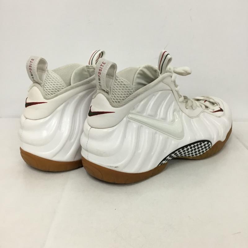 ナイキ NIKE スニーカー スニーカー 624041 102 AIR FOAMPOSITE PRO 30cm 30.0cm ロゴ、文字 白 / ホワイト /  メンズ USED 古着 中古 10146874