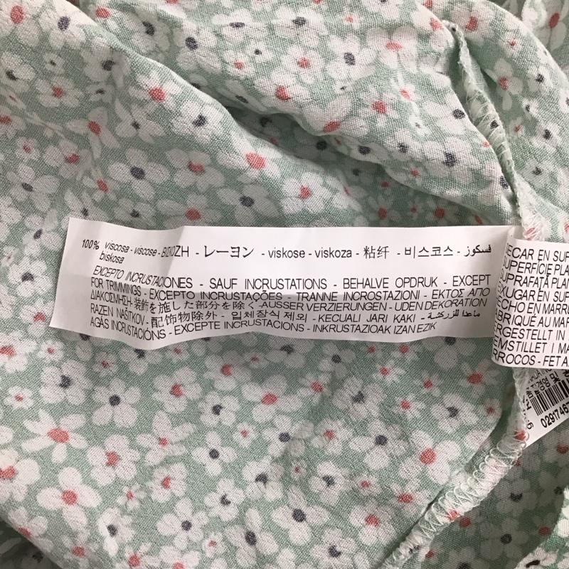 ザラ ZARA スカート ロングスカート S 総柄 X 花柄 マルチカラー / マルチカラー /  レディース USED 古着 中古 10129249