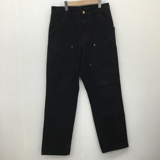 カーハート Carhartt パンツ ワークパンツ、ペインターパンツ 900.21PO07101.0322 28インチ 無地 黒 / ブラック /  メンズ USED 古着 中古 10133765