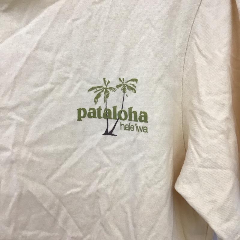 パタゴニア patagonia Tシャツ 半袖 pataloha S プリント 黄 / イエロー /  メンズ USED 古着 中古 10131349