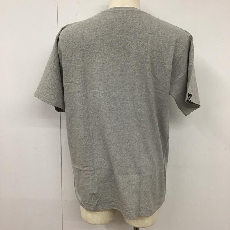 ベイプ BAPE Tシャツ 半袖 半袖カットソー プリントTシャツ クルーネックカットソー BBC L ロゴ、文字 灰 / グレー /  メンズ USED 古着 中古 10111948