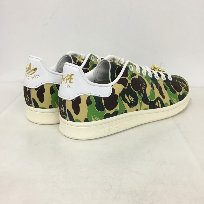 アベイシングエイプ A BATHING APE スニーカー スニーカー IG8949 STAN SMITH BAPE adidas 30th Anniversary 26cm 箱有 26.0cm 総柄 マルチカラー / マルチカラー /  メンズ USED 古着 中古 10145585